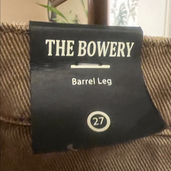 NWT Blank NYC High Waist Relaxed Fit The Bowery Barrel Leg Pants Size 27 - Picture 14 of 14